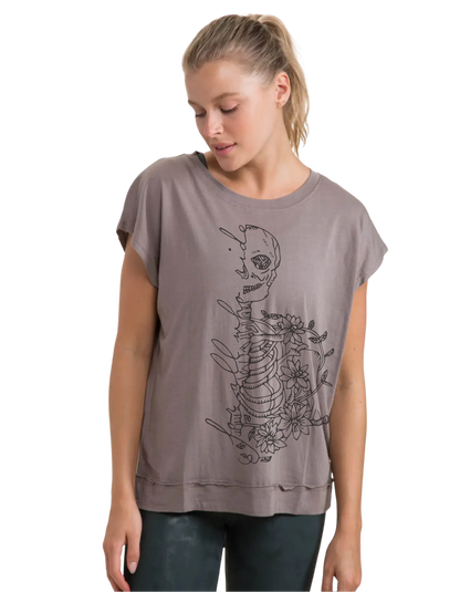 Boho Bones Cut-Out Tee