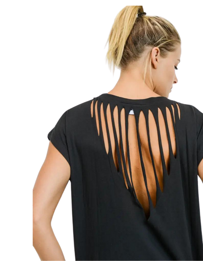 Boho Bones Cut-Out Tee