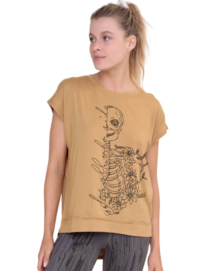 Boho Bones Cut-Out Tee